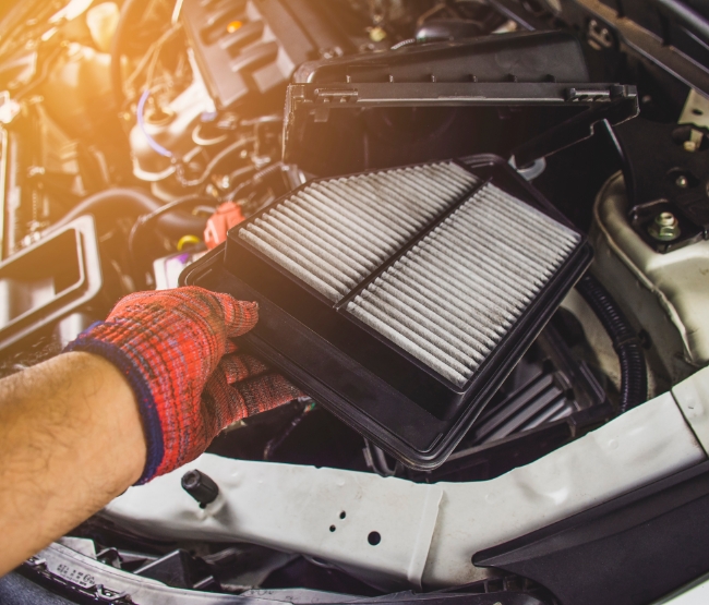Mechanic working