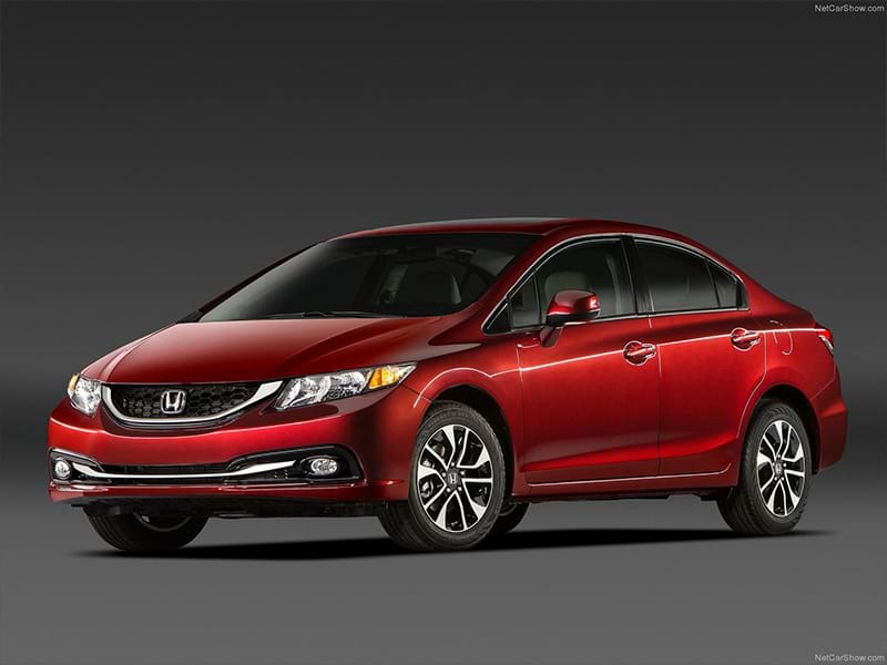 red honda