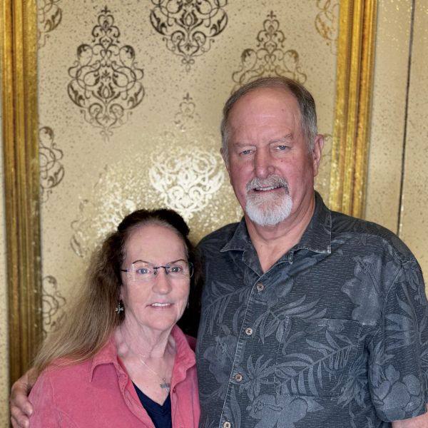 Dennis Goodhue and his wife