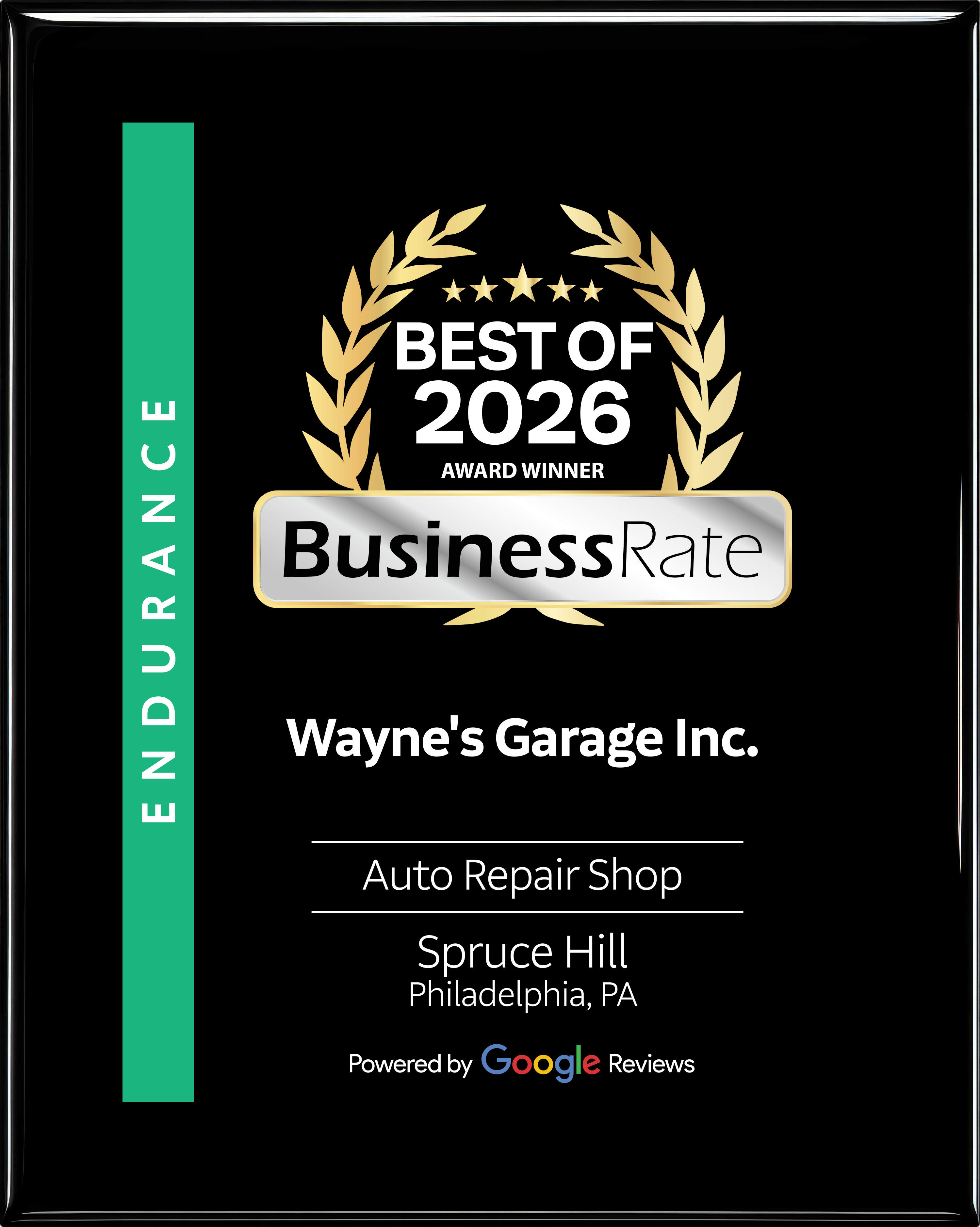 BusinessRate Best of 2026 Award Winner
