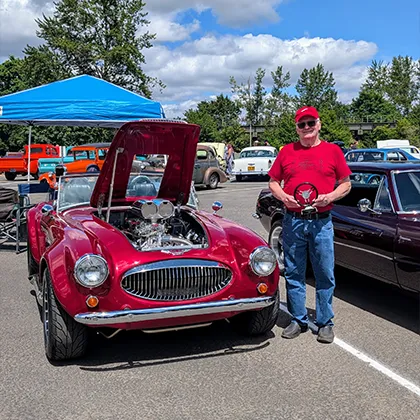 1963 Austin Healey 3000 Winner